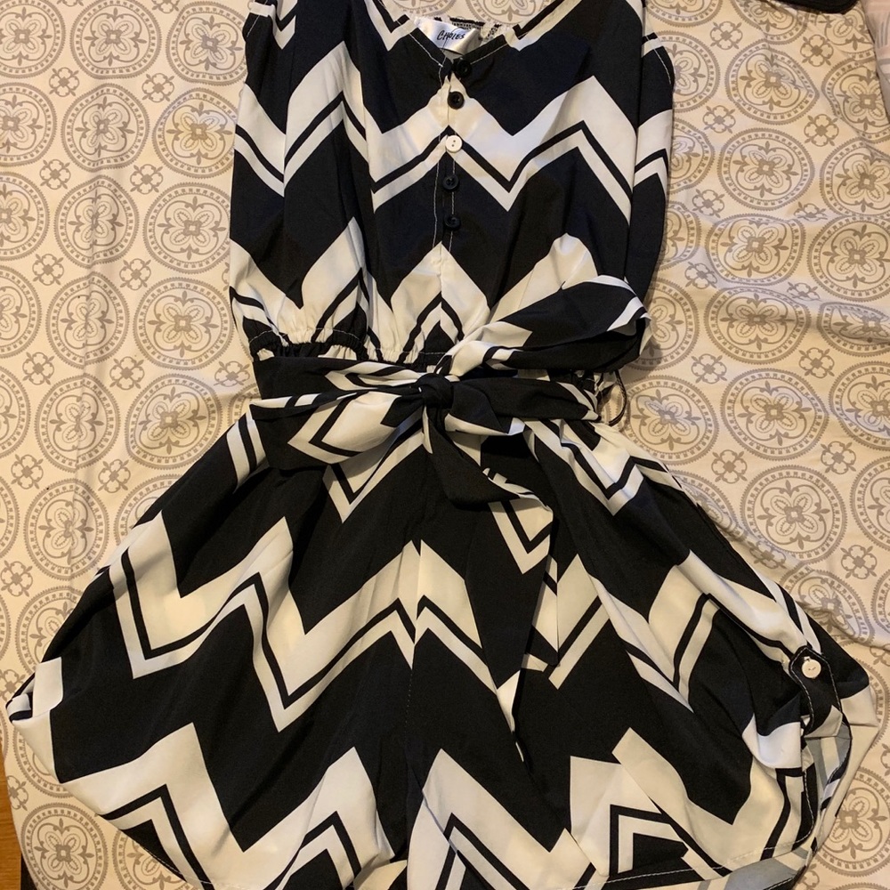 Chevron romper